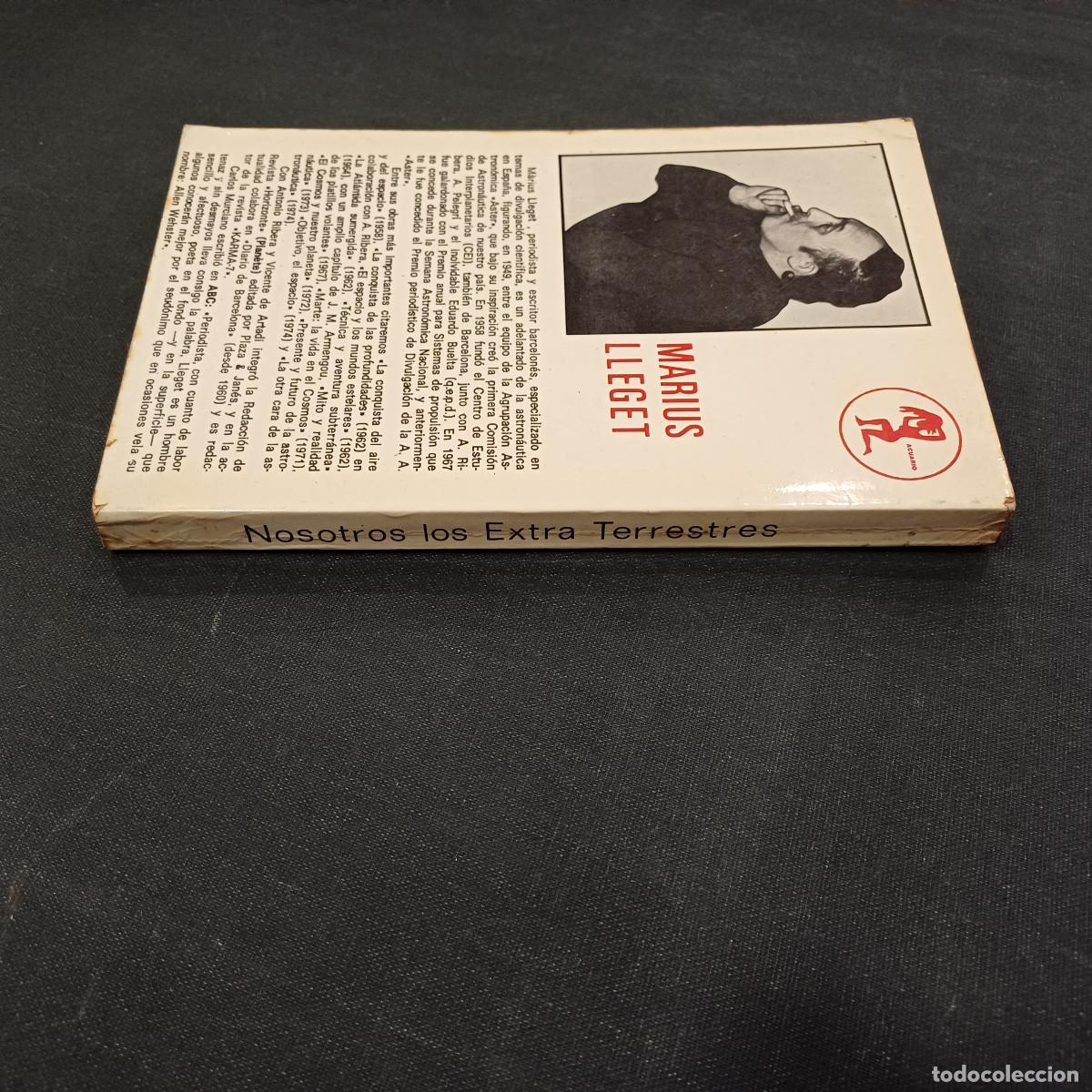 Libros de segunda mano: NOSOTROS LOS EXTRATERRESTRES/MARIUS LLEGET. - Foto 3