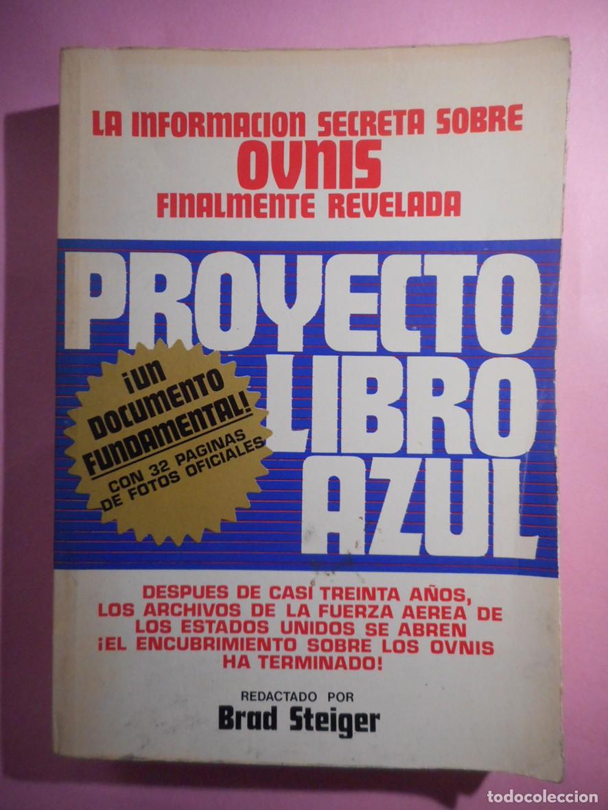 Libros de segunda mano: PROYECTO LIBRO AZUL (EDAF-1979) BRAD STEIGER - Foto 1