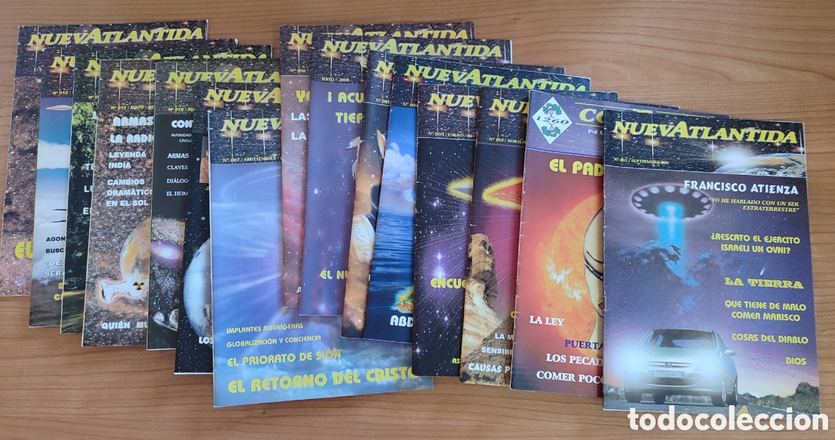 Libros de segunda mano: Nuevatlantida revistas esotericas OVNIs espiritualidad