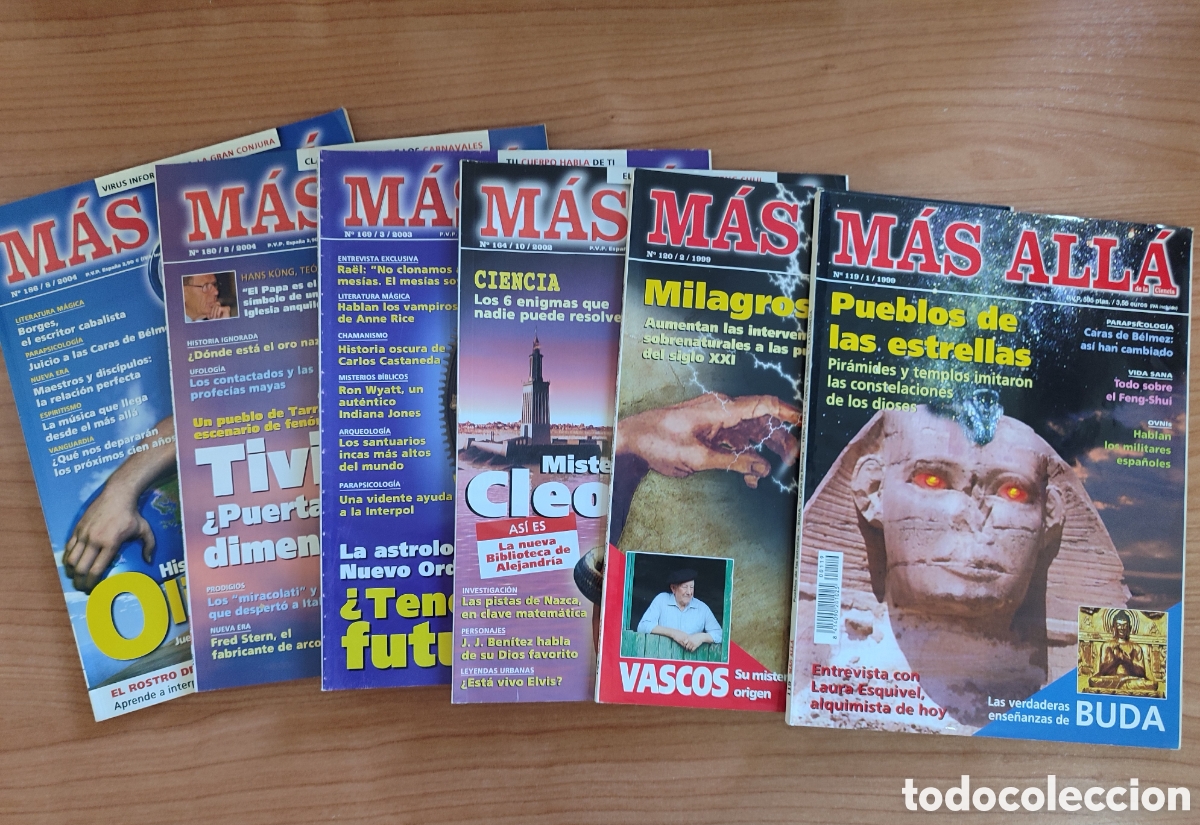 Libros de segunda mano: M&aacute;s all&aacute; Pack 2 revistas Jim&eacute;nez del Oso OVNIs