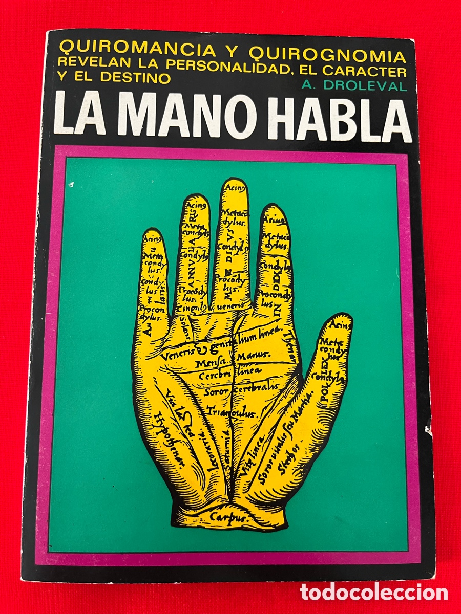 Livros em segunda m&atilde;o: Libro La Mano Habla - Quiromancia y Quirognomia