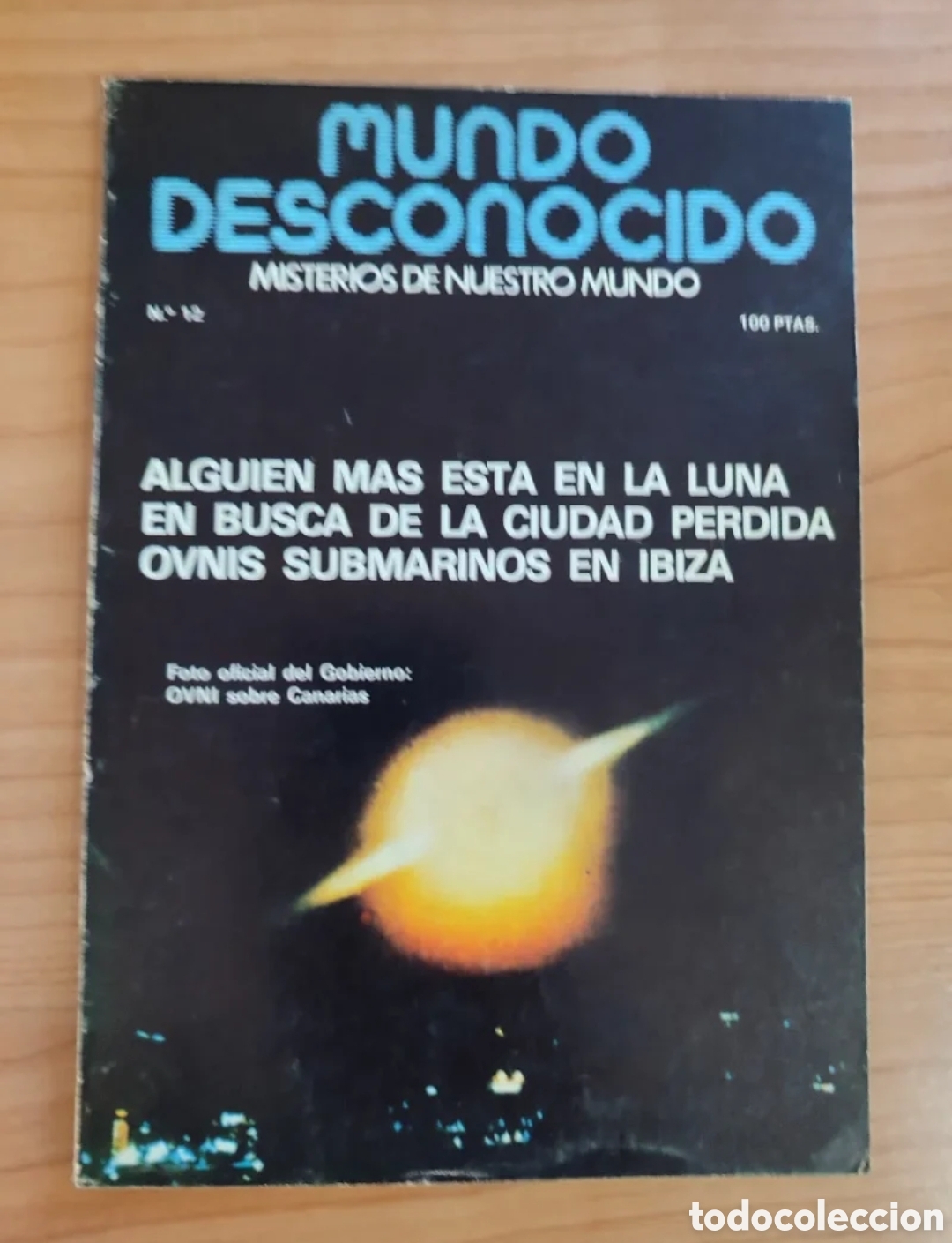 Libros de segunda mano: Mundo Desconocido N 12 Abril 1977