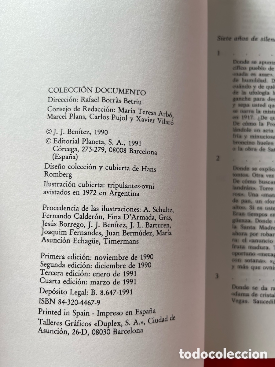 Libros de segunda mano: Libro La Quinta Columna - JJ Ben&iacute;tez - Foto 4