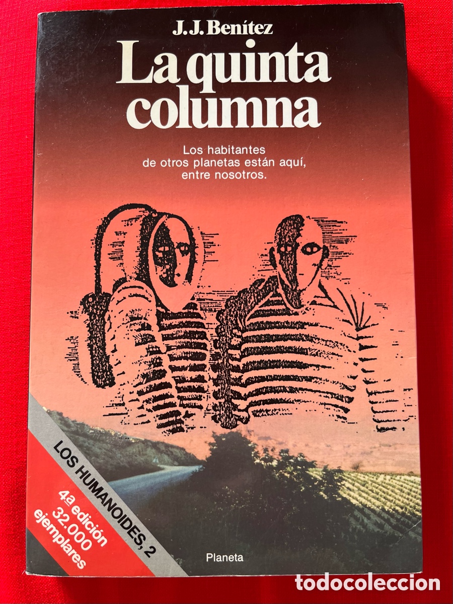 Libros de segunda mano: Libro La Quinta Columna - JJ Ben&iacute;tez
