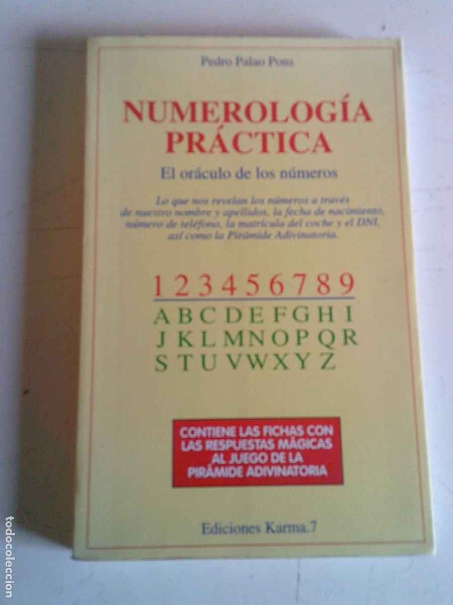 Libros de segunda mano: Numerolog&iacute;a Pr&aacute;ctica El Or&aacute;culo de los n&uacute;meros - Foto 1