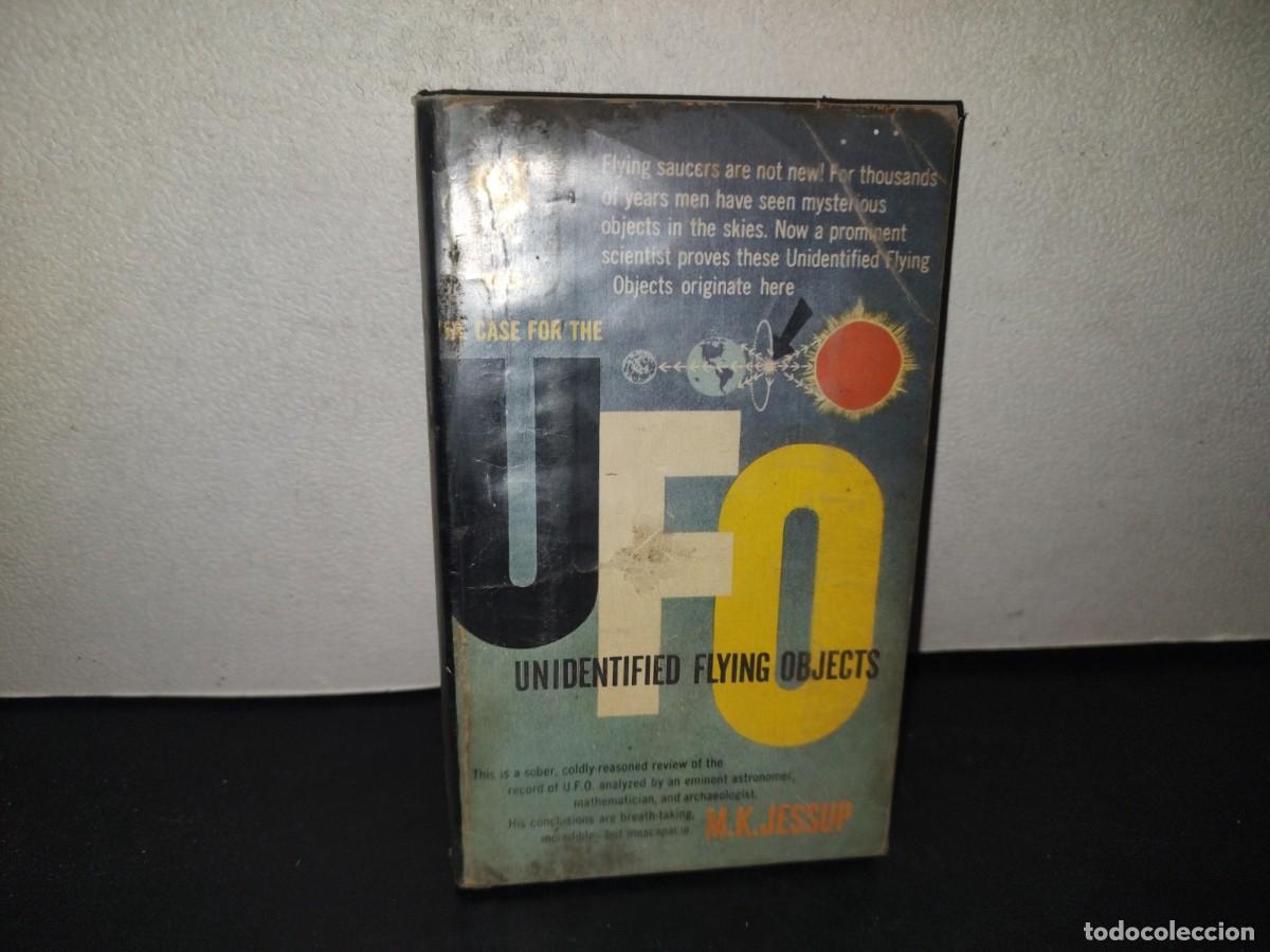 Libros de segunda mano: 217- The Case For The Ufo. Unidentified Flying Objects - M. K. Jessup - Bantam Books, 1955