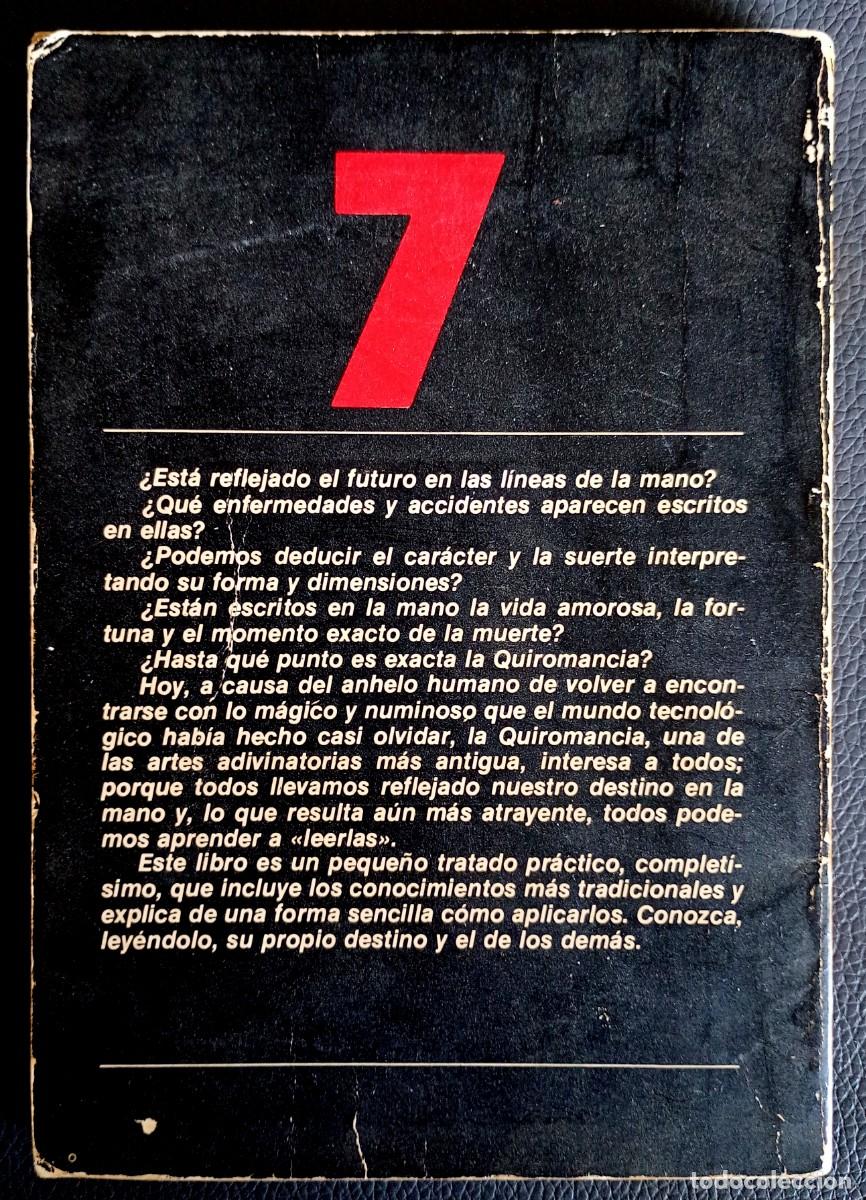 Libros de segunda mano: Dr. Jim&eacute;nez del Oso . Quiromancia - Foto 2