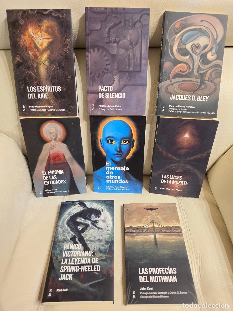 Libros de segunda mano: 8 LIBROS DE UFOLOG&Iacute;A - REEDICIONES AN&Oacute;MALAS - OVNIS - EXTRATERRESTRES