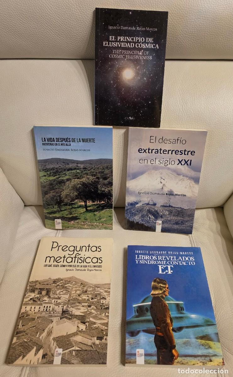 Libros de segunda mano: 5 LIBROS DE UFOLOG&Iacute;A DE IGNACIO DARNAUDE ROJAS-MARCOS- OVNIS - EXTRATERRESTRES - DESCATALOGADOS