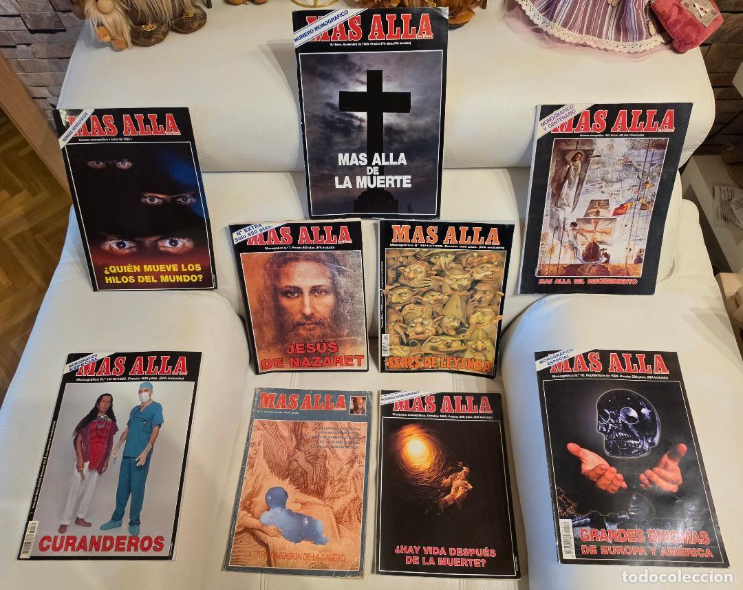 Libros de segunda mano: N&uacute;mero 0 de la revista M&aacute;s All&aacute; de la Ciencia + 8 Monogr&aacute;ficos m&iacute;ticos
