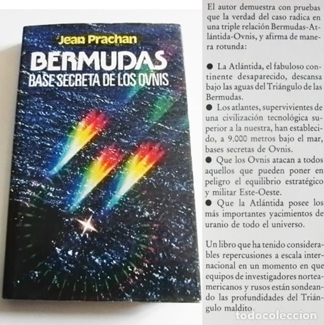Libros de segunda mano: BERMUDAS BASE SECRETA DE LOS OVNIS LIBRO JEAN PRACHAN MISTERIO UFOLOG&Iacute;A OVNI TRI&Aacute;NGULO LAS VUELO 19