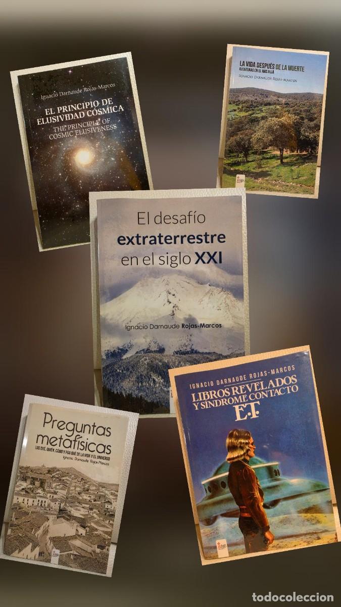 Libros de segunda mano: 5 LIBROS DE UFOLOG&Iacute;A DE IGNACIO DARNAUDE ROJAS-MARCOS- OVNIS - EXTRATERRESTRES - DESCATALOGADOS