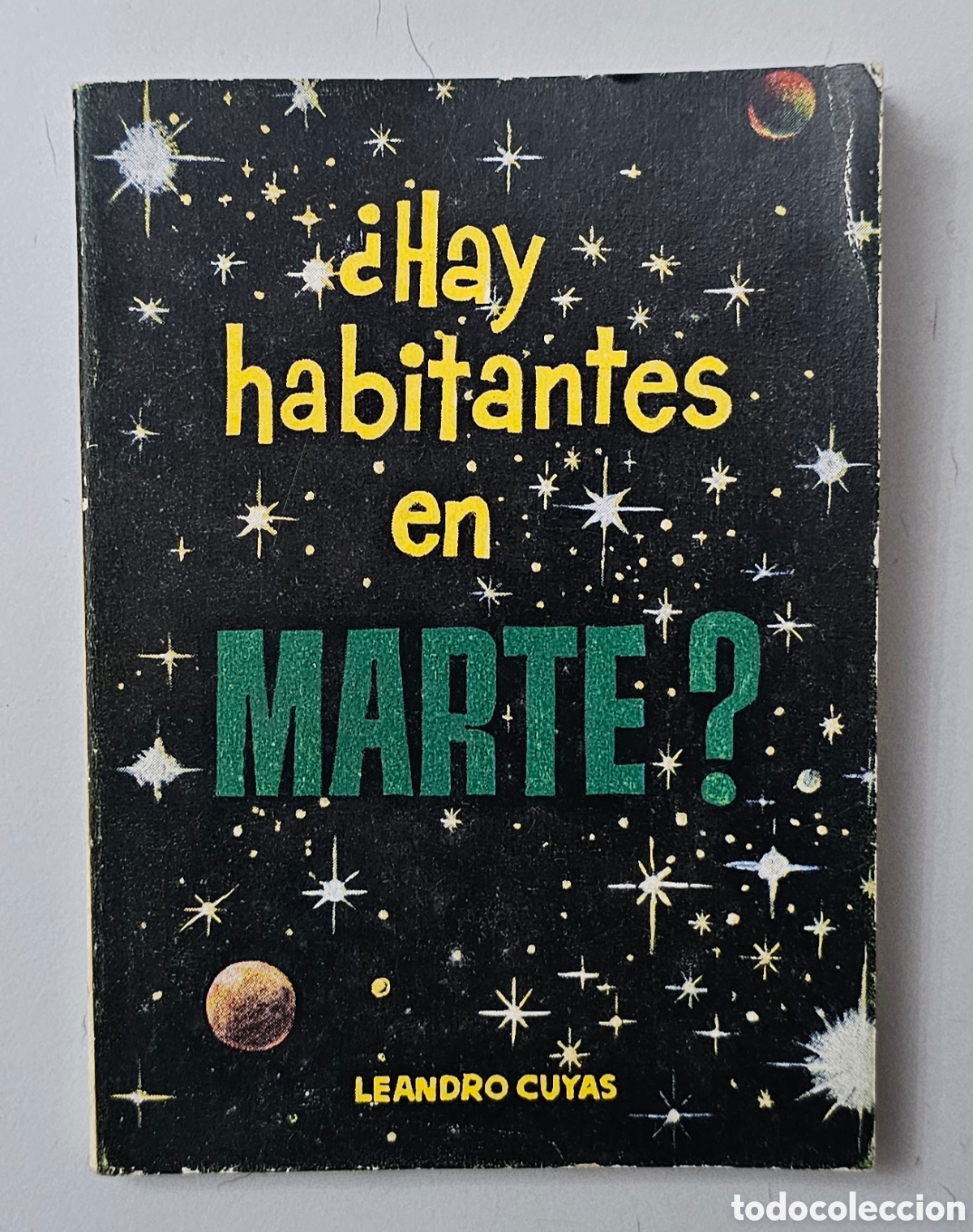 Libros de segunda mano: MINI LIBRO &iquest;HAY HABITANTES EN MARTE? (Espa&ntilde;a - La Pulga - 1950s)