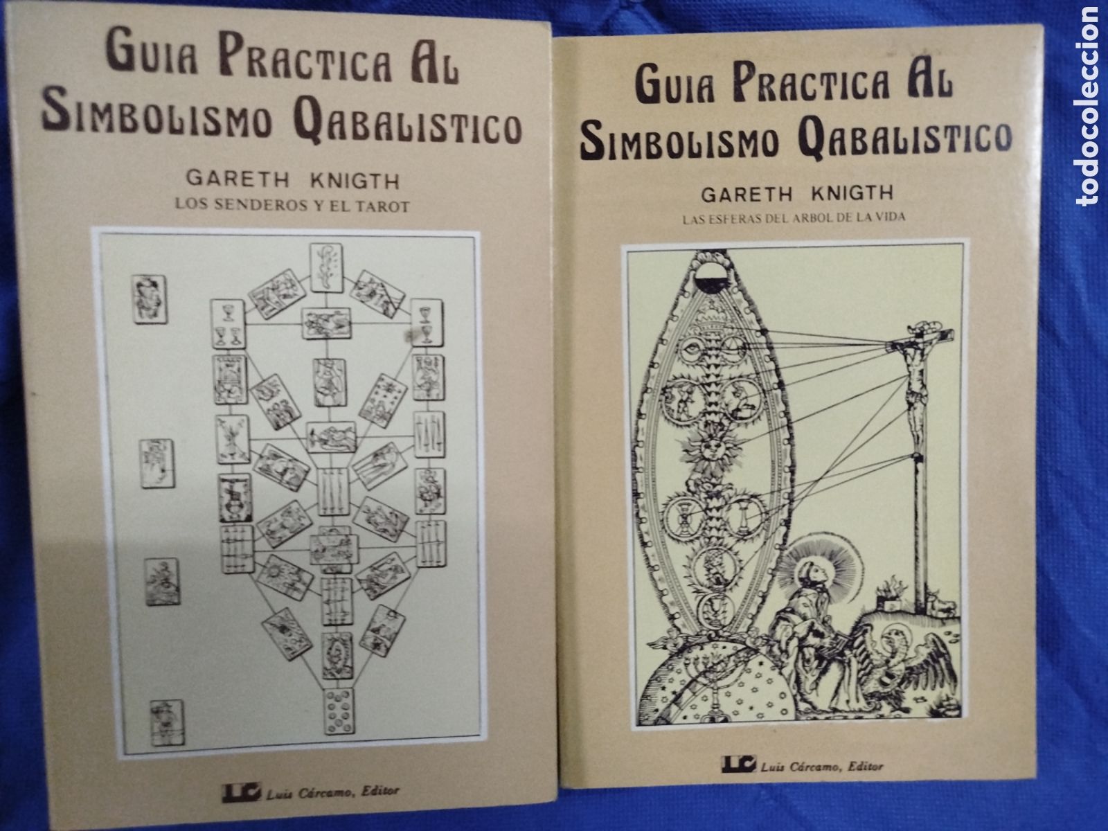 Libros de segunda mano: Gareth Knight, Gu&iacute;a pr&aacute;ctica al simbolismo qabal&iacute;stico, 2 vol.