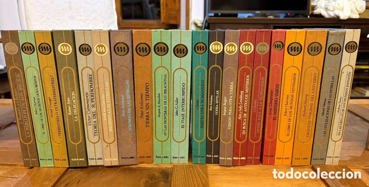 Libros de segunda mano: Colecci&oacute;n Otros Mundos - PLAZA & JAN&Eacute;S - Primeras ediciones ufolog&iacute;a y misterio