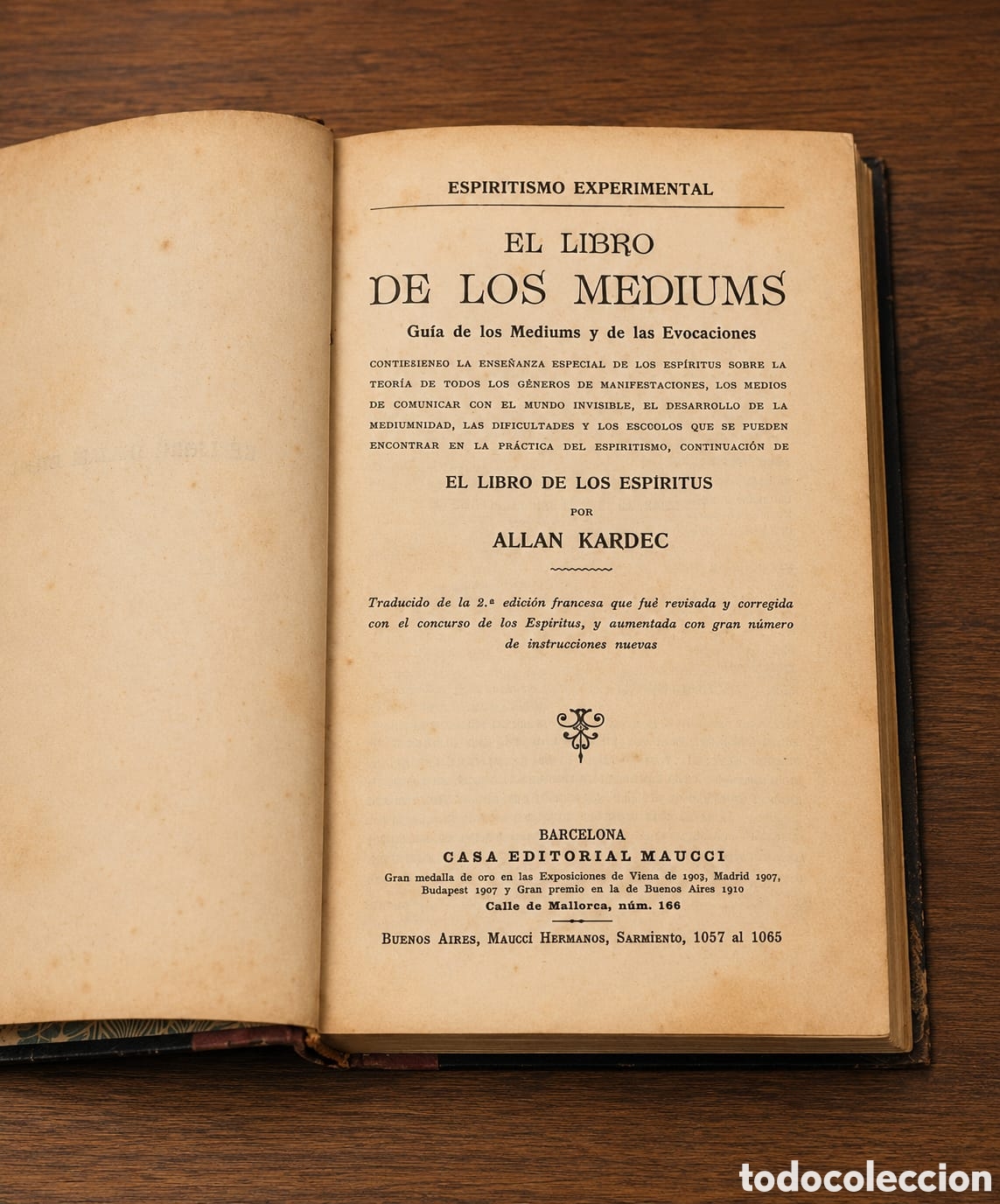 Libros de segunda mano: El libro de los M&eacute;diums &ndash; Allan Kardec &ndash; Espiritismo / Ocultismo
