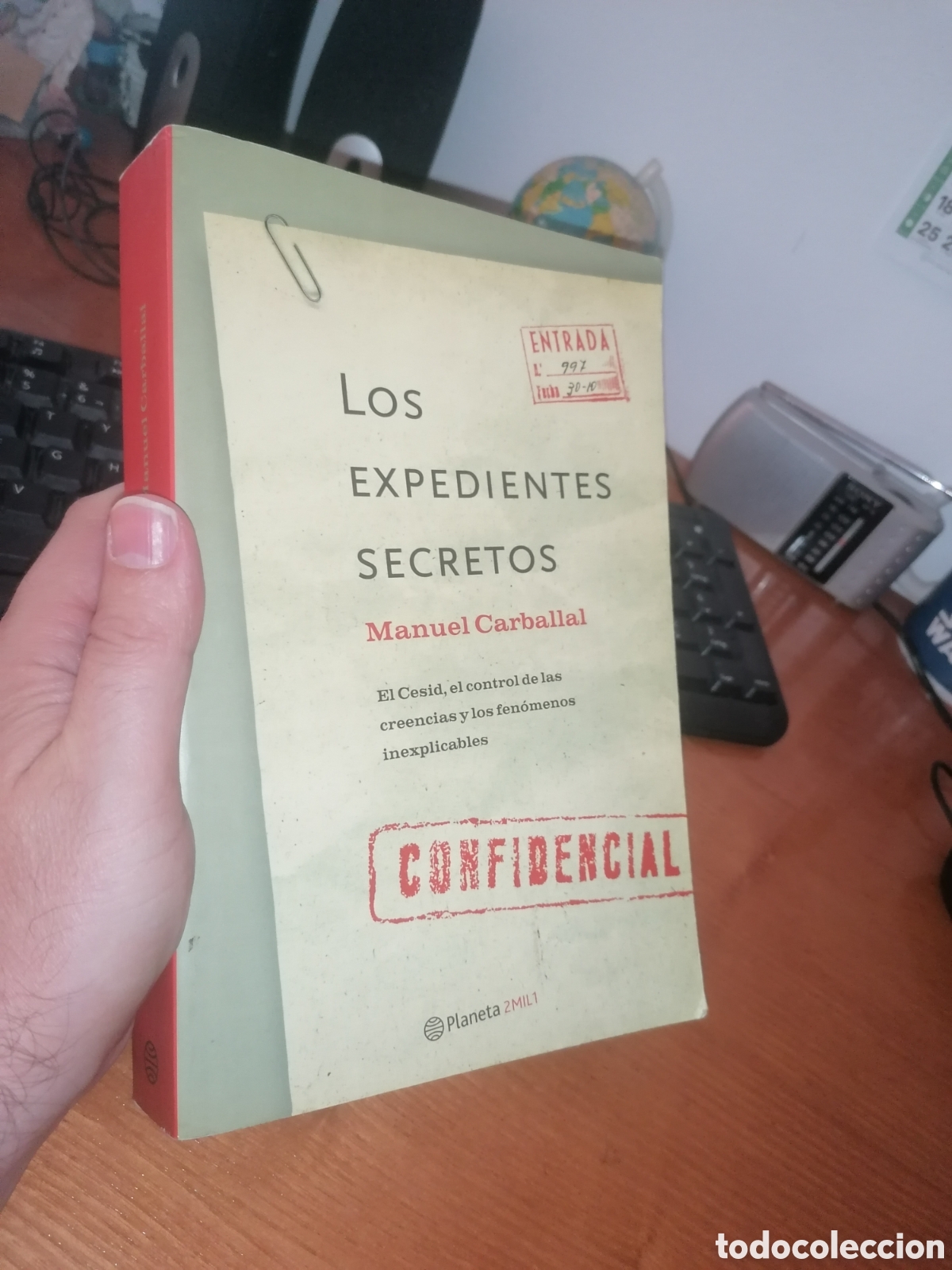 Libros de segunda mano: Libro: LOS EXPEDIENTES SECRETOS - Manuel Carballal