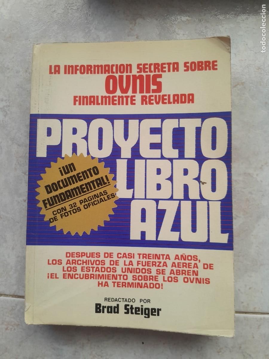 Libros de segunda mano: PROYECTO LIBRO AZUL. BROD STEIGER. 1977