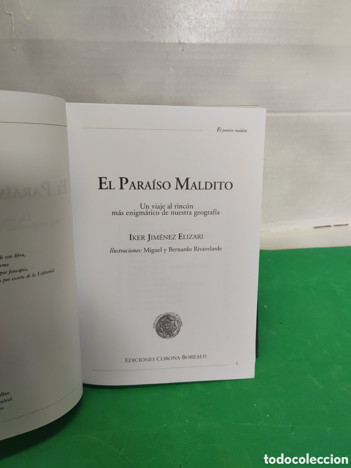 Libros de segunda mano: El para&iacute;so maldito 1&deg;edicion. - Foto 3