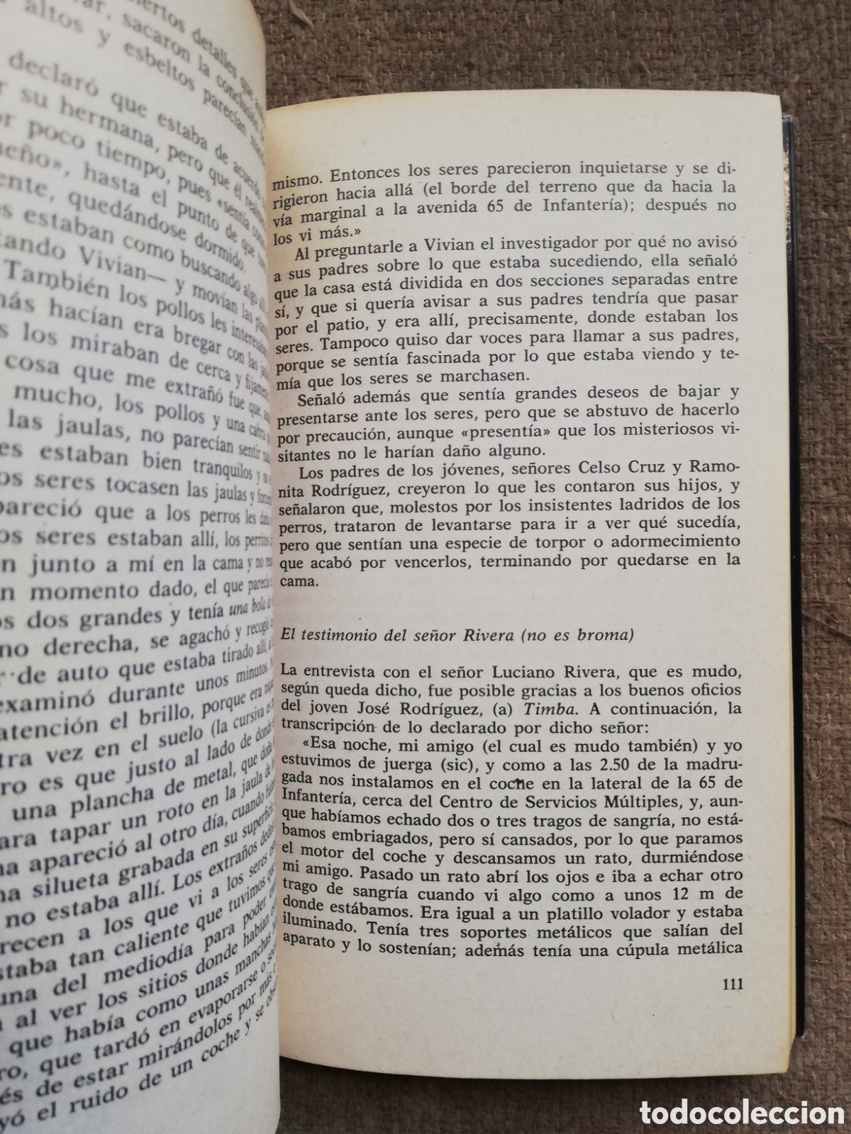 Libros de segunda mano: Encuentros con humanoides, de Antonio Ribera - Foto 3
