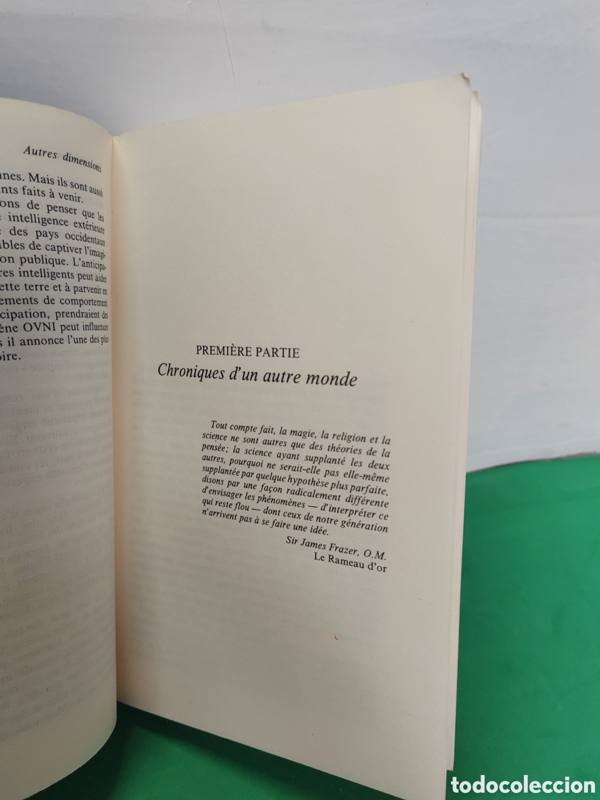 Libros de segunda mano: Autres dimensions, cronique, 1&deg;edicion. - Foto 5