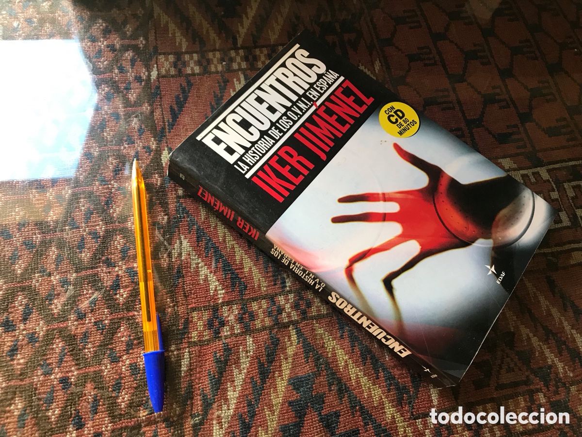 Libros de segunda mano: Encuentros. La historia de los ovnis en Espa&ntilde;a. Iker Jim&eacute;nez. Edaf