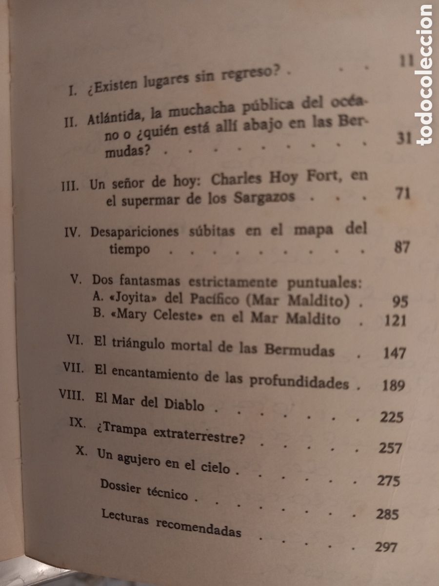 Libros de segunda mano: El tri&aacute;ngulo mortal de las Bermudas - Alejandro Vignati - Foto 2