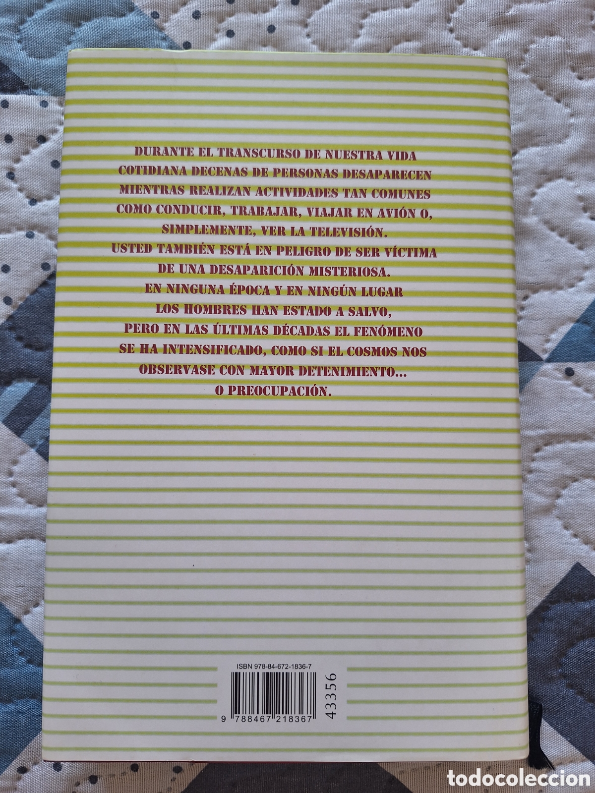 Libros de segunda mano: Libro &rdquo;Desapariciones misteriosas&rdquo; Patrice Gaston - Foto 2