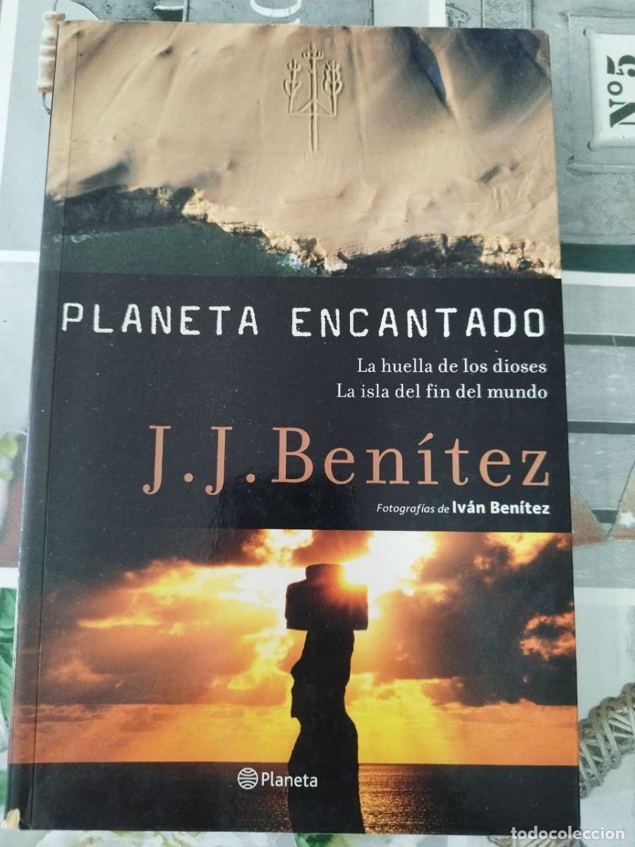 Libros de segunda mano: Planeta Encantado J.J. Ben&iacute;tez La huella de los dioses La isla del fin del mundo Planeta A&ntilde;o 2003