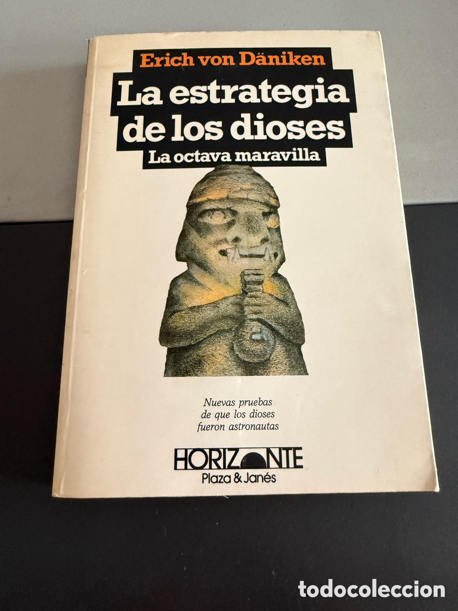 Libros de segunda mano: ERICH VON DANIKEN : LA ESTRATEGIA DE LOS DIOSES (PLAZA JAN&Eacute;S, 1982)