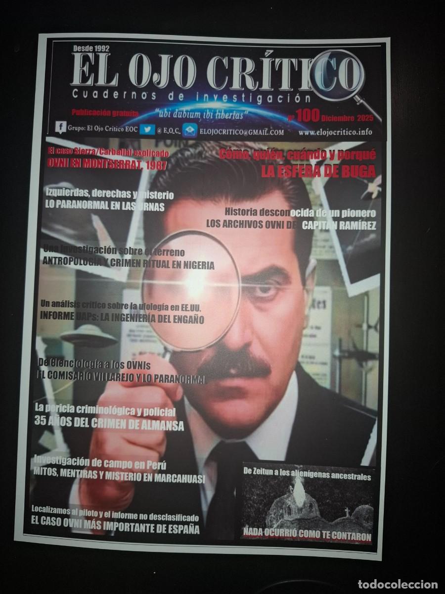 Libros de segunda mano: El Ojo Cr&iacute;tico n&ordm; 100 Manuel Carballal, J. A. Caravaca, David Cuevas, Oscar Fabrega, J.J. Montejo...