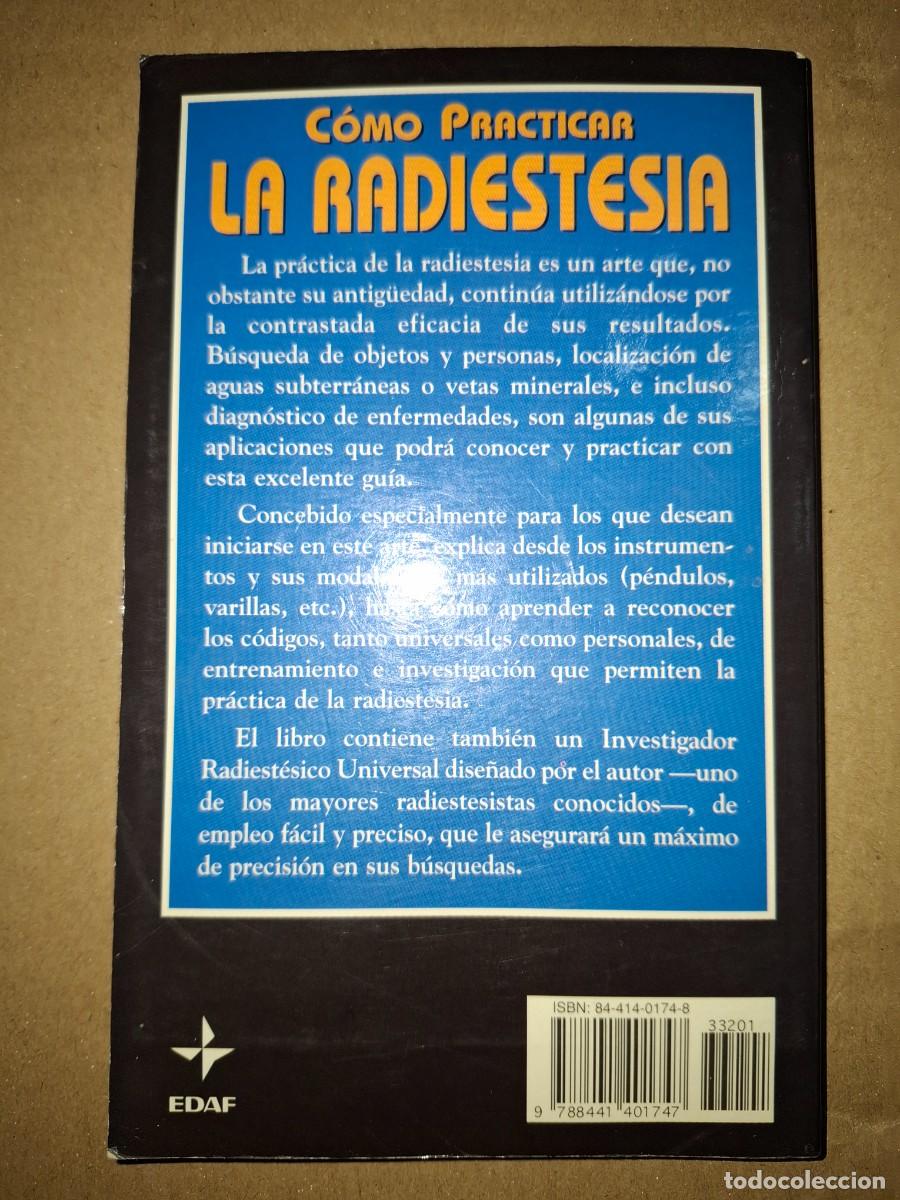 Libros de segunda mano: Como practicar la Radiestesia de Jean-Pol de Hersaint - Foto 2