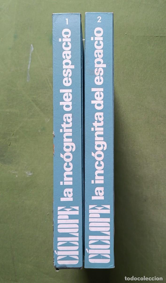 Libros de segunda mano: CICLOPE - LA INCOGNITA DEL ESPACIO - DIVERSOS AUTORES - 2 VOLUMENES - 1969 - D20