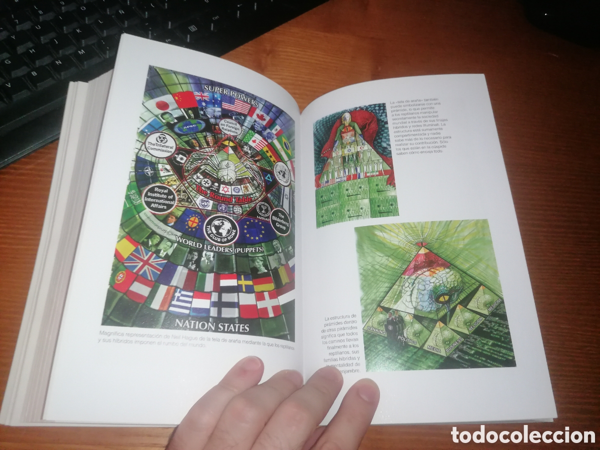 Libros de segunda mano: Libro: EL DESPERTAR DEL LE&Oacute;N David Icke - Foto 5