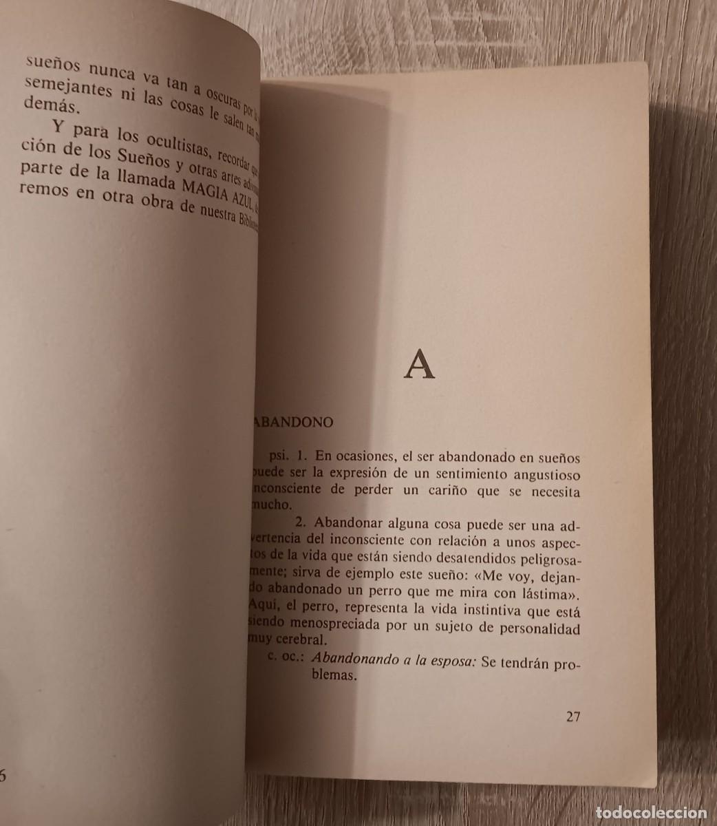 Libros de segunda mano: EL LIBRO DE LOS SUE&Ntilde;OS COMO INTERPRETARLOS F CAUDET - Foto 4