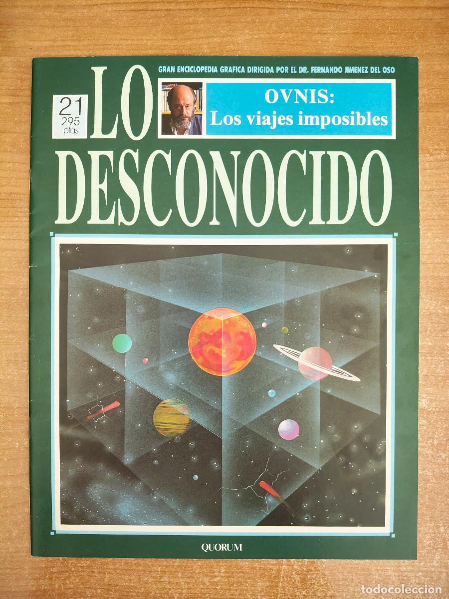 Libros de segunda mano: Lo Desconocido 21 - Ovnis: Los viajes imposibles - Fernando Jim&eacute;nez del Oso
