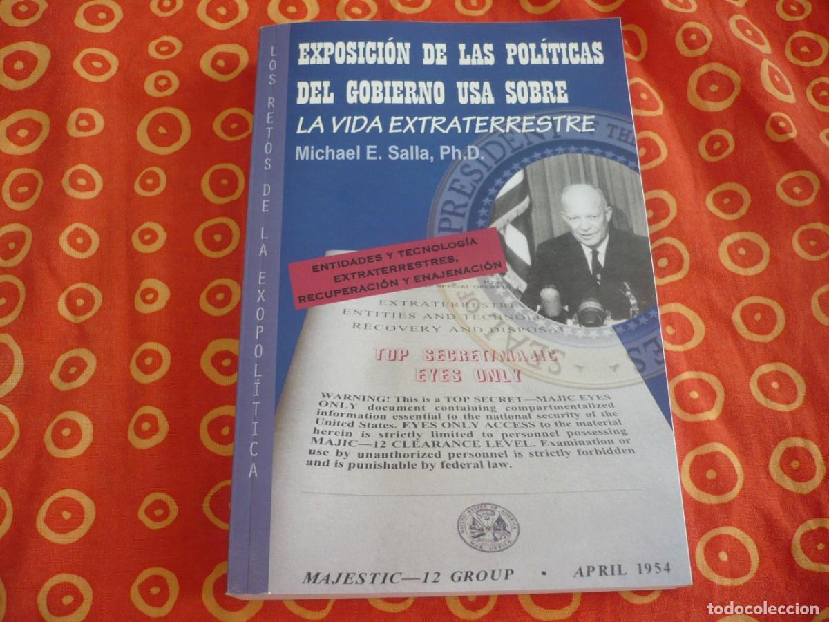 Livros em segunda m&atilde;o: EXPOSICION DE LAS POLITICAS DEL GOBIERNO USA SOBRE LA VIDA EXTRATERRESTRE (SALLA) OVNIS UFOLOGIA