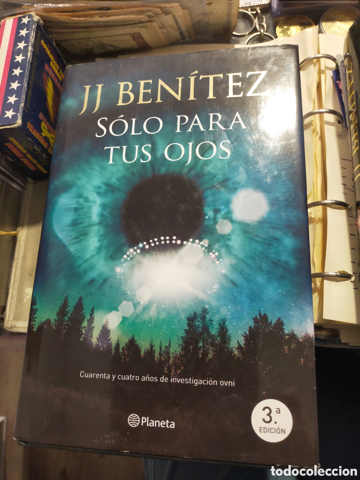 Libros de segunda mano: SOLO PARA TUS OJOS J. J. BEN&Iacute;TEZ PLANETA TAPA DURA CON SOBRECUBIERTA COMO NUEVO