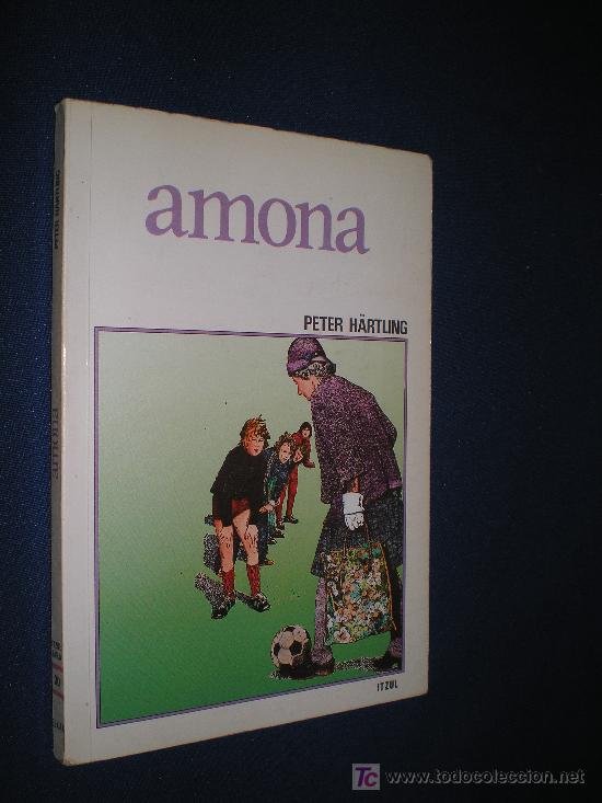 Libros de segunda mano: AMONA - PETER HARTLING - ELKAR 1989 - EN EUSKERA - Foto 1