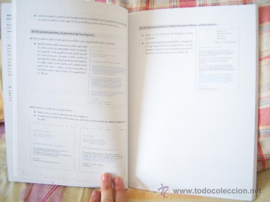 Libros de segunda mano: BEAZ, S.A. Manual de buenas pr&aacute;cticas en igualdad de g&eacute;nero - Foto 7