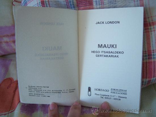 Libros de segunda mano: JACK LONDON Mauki - Foto 3