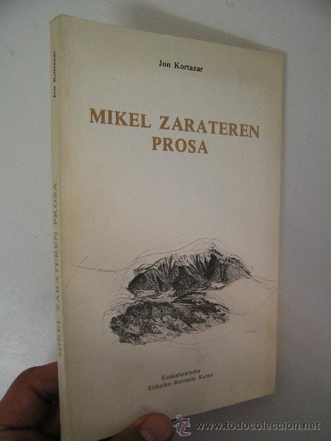 Libros de segunda mano: mikel zarateren prosa,kortazar,1981,bbk ed,ref euskera c1 - Foto 1