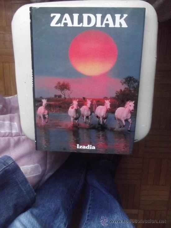 Libros de segunda mano: EUSKERA -  ZALDIAK  -  TAPA DURA - Foto 1
