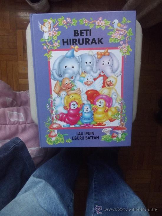 Libros de segunda mano: EUSKERA - BETI HIRURAK / LAU IPUIN LIBURU BATEAN - Foto 1