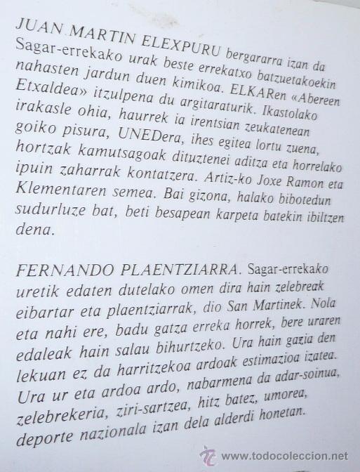 Libros de segunda mano: Fernando plaentziarra - Juan Martin Elexpuru (Elkar, 1990) - Foto 2