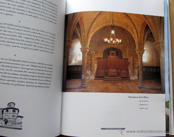 Libros de segunda mano: NAVARRA MONUMENTAL EN ESPA&Ntilde;OL, INGLES, EUSKERA - Foto 3