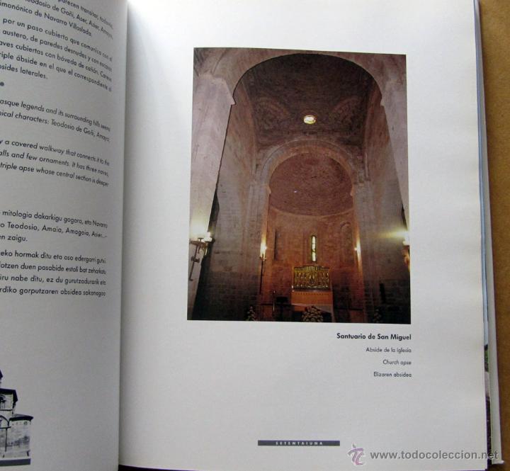 Libros de segunda mano: NAVARRA MONUMENTAL EN ESPA&Ntilde;OL, INGLES, EUSKERA - Foto 4