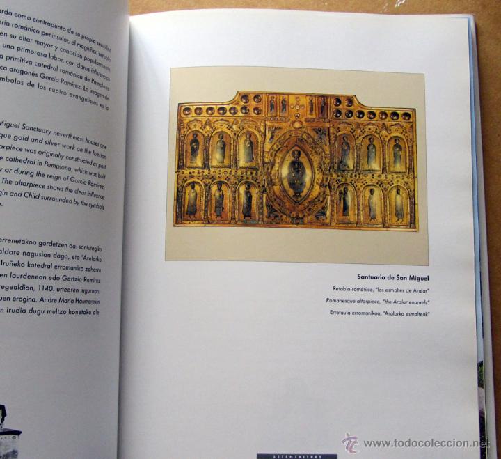 Libros de segunda mano: NAVARRA MONUMENTAL EN ESPA&Ntilde;OL, INGLES, EUSKERA - Foto 5