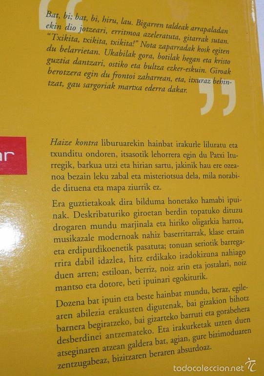 Libros de segunda mano: Behi eroak - Patxi Iturregi (Elkar, 2003) - Foto 2