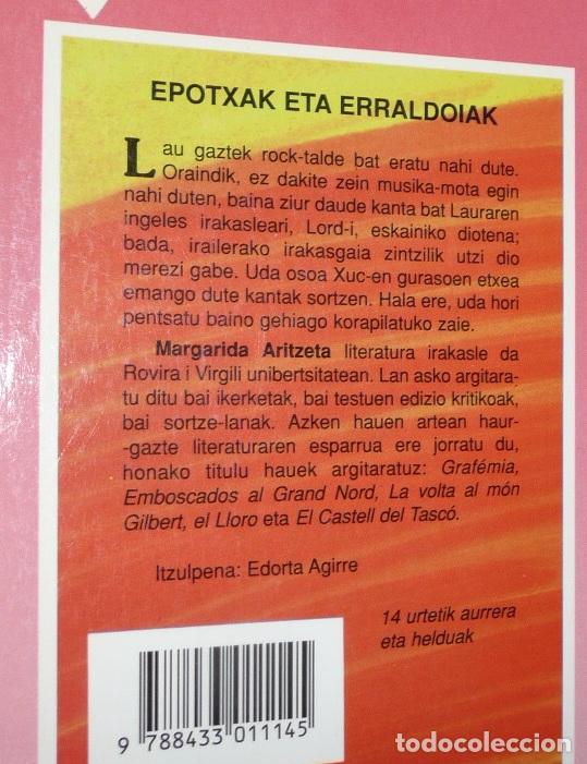 Libros de segunda mano: Udarako rocka - Margarida Aritzeta (Descl&eacute;e de Brouwer, 1995) - Foto 2